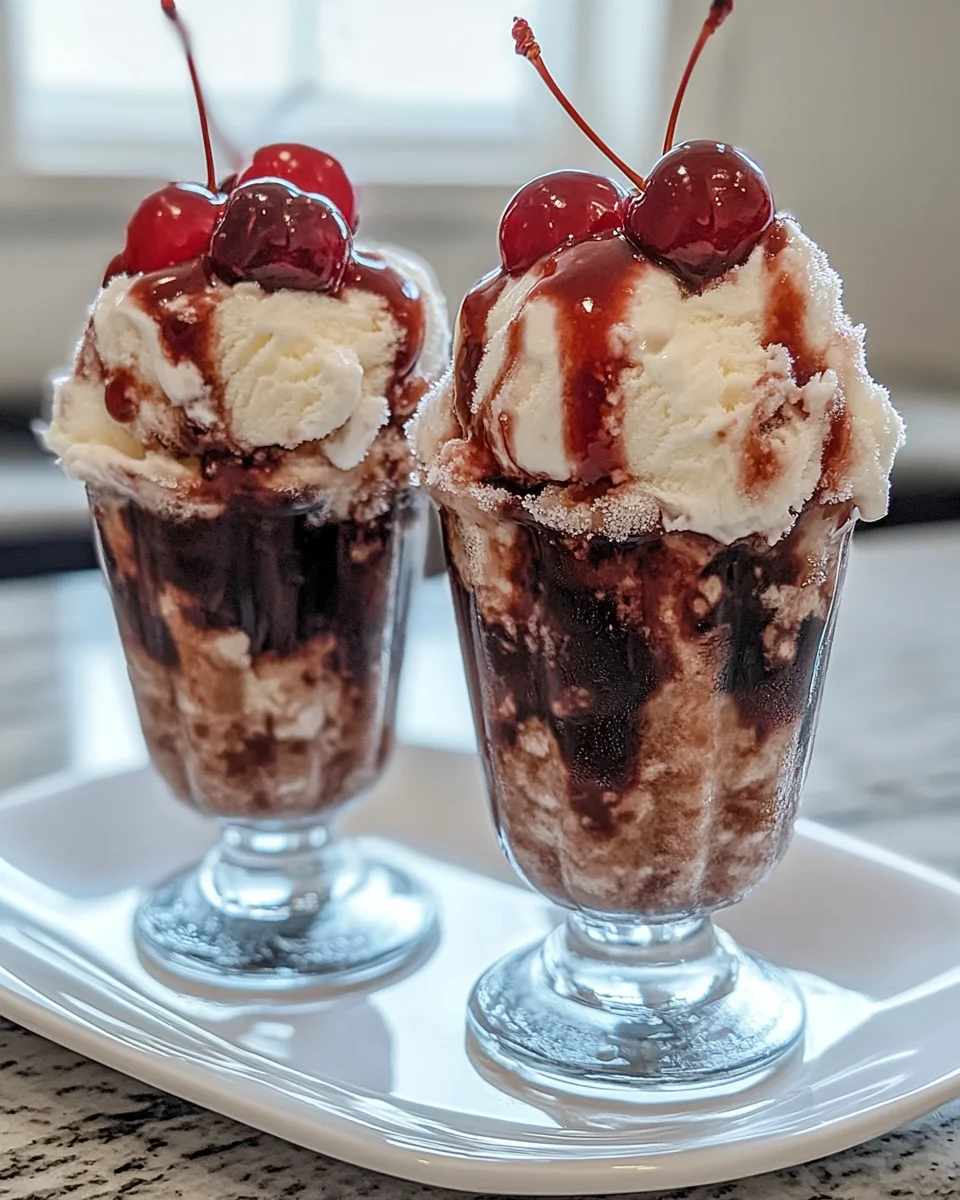 Frozen Cherry Cola Float Pops