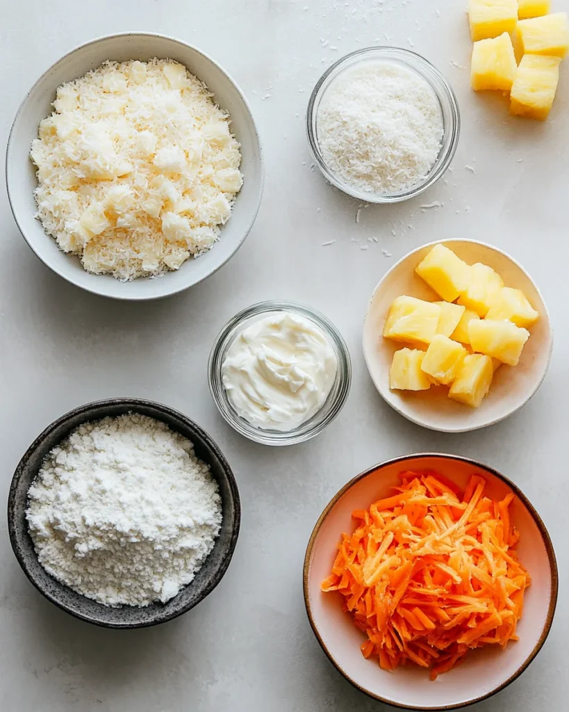 Hawaiian Carrot Pineapple Cake