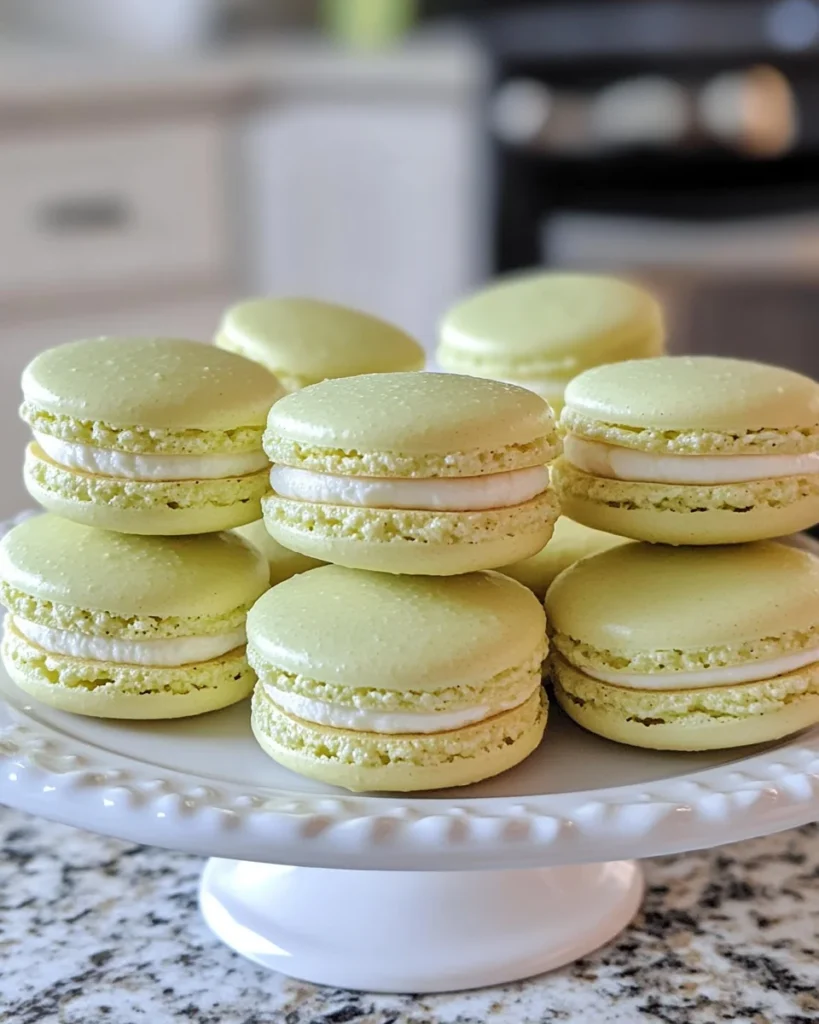 Key Lime Macarons