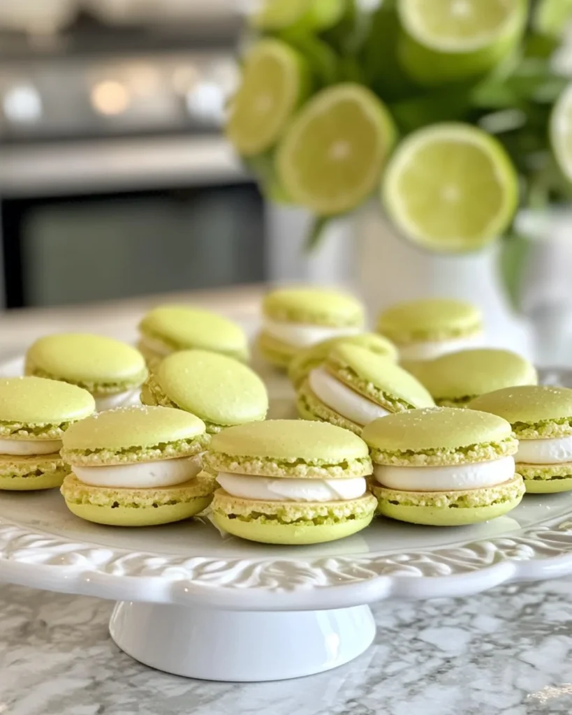 Key Lime Macarons