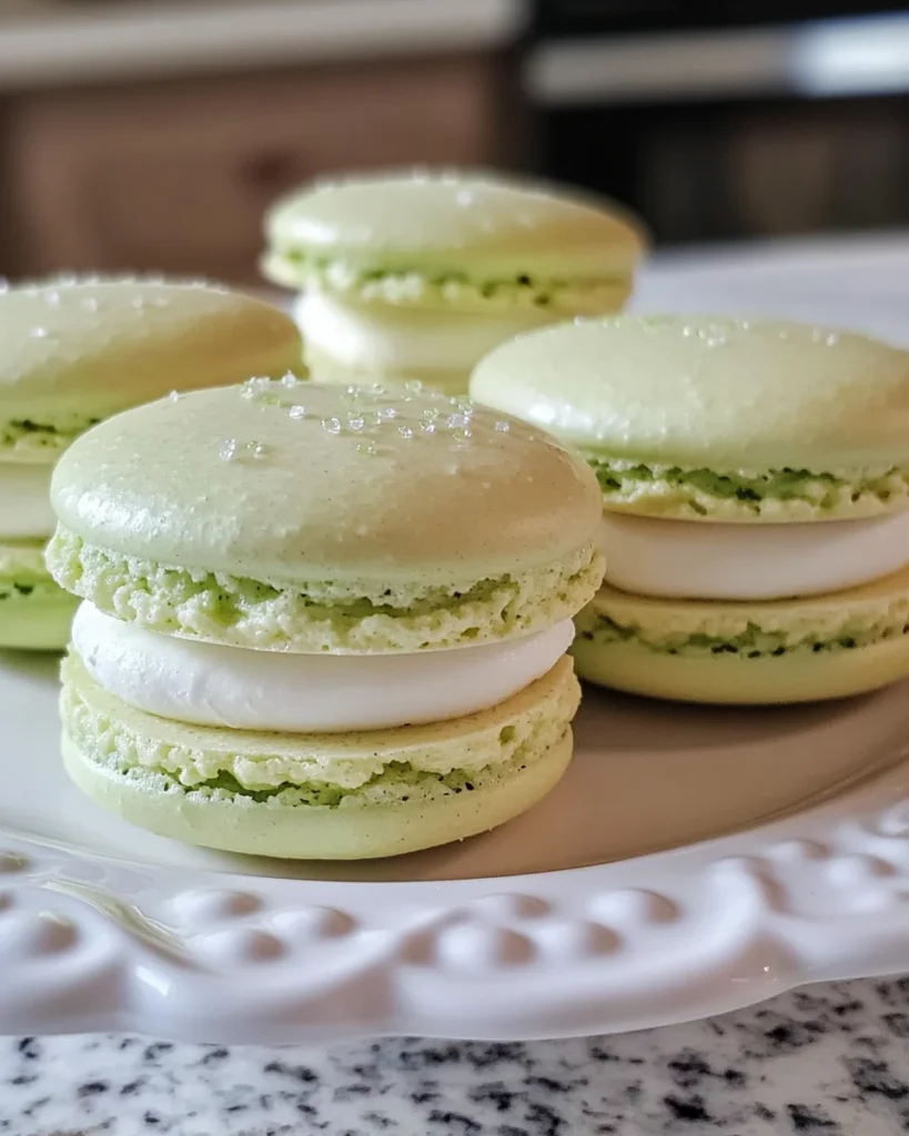 Key Lime Macarons