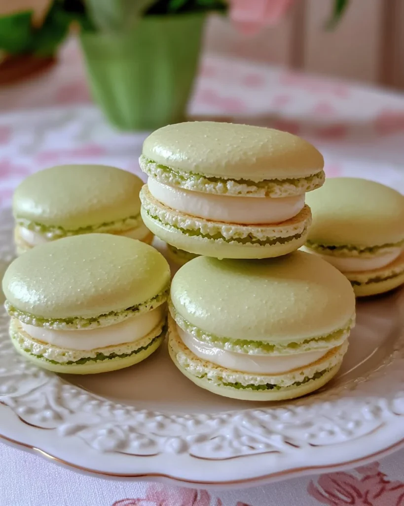 Key Lime Macarons