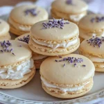Lavender Macarons