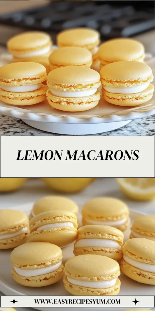 Lemon Macarons