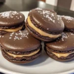 Mocha Caramel Macarons