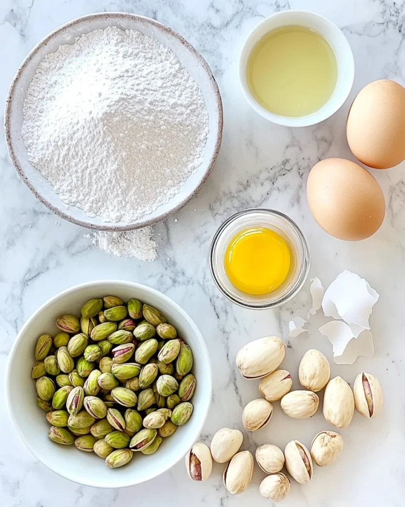 Pistachio Macarons