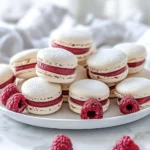 Raspberry Macarons