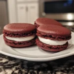 Red Velvet Cake Macarons