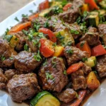 Slow Cooked Summer Beef Casserole