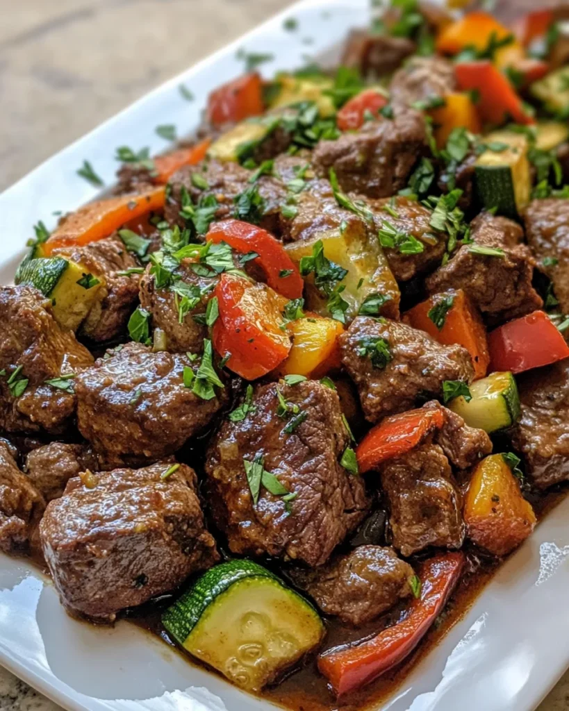 Slow Cooked Summer Beef Casserole