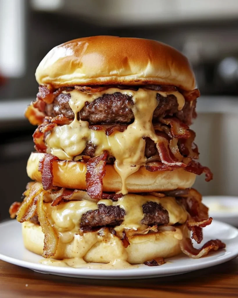 Smash Burgers with Baconnaise Sauce