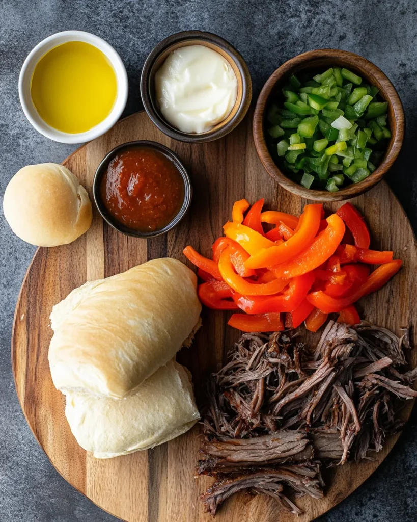 Smoked Brisket Cheesesteaks
