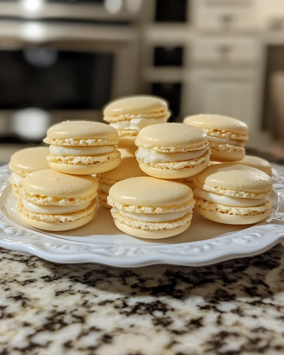 Vanilla Macarons