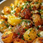 Crispy Smashed Potato Salad that Will Delight Your Tastebuds