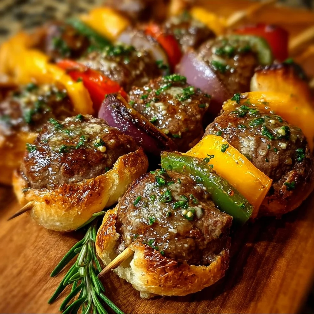 Garlic Parmesan Cheeseburger Bombs: Irresistible Treats!