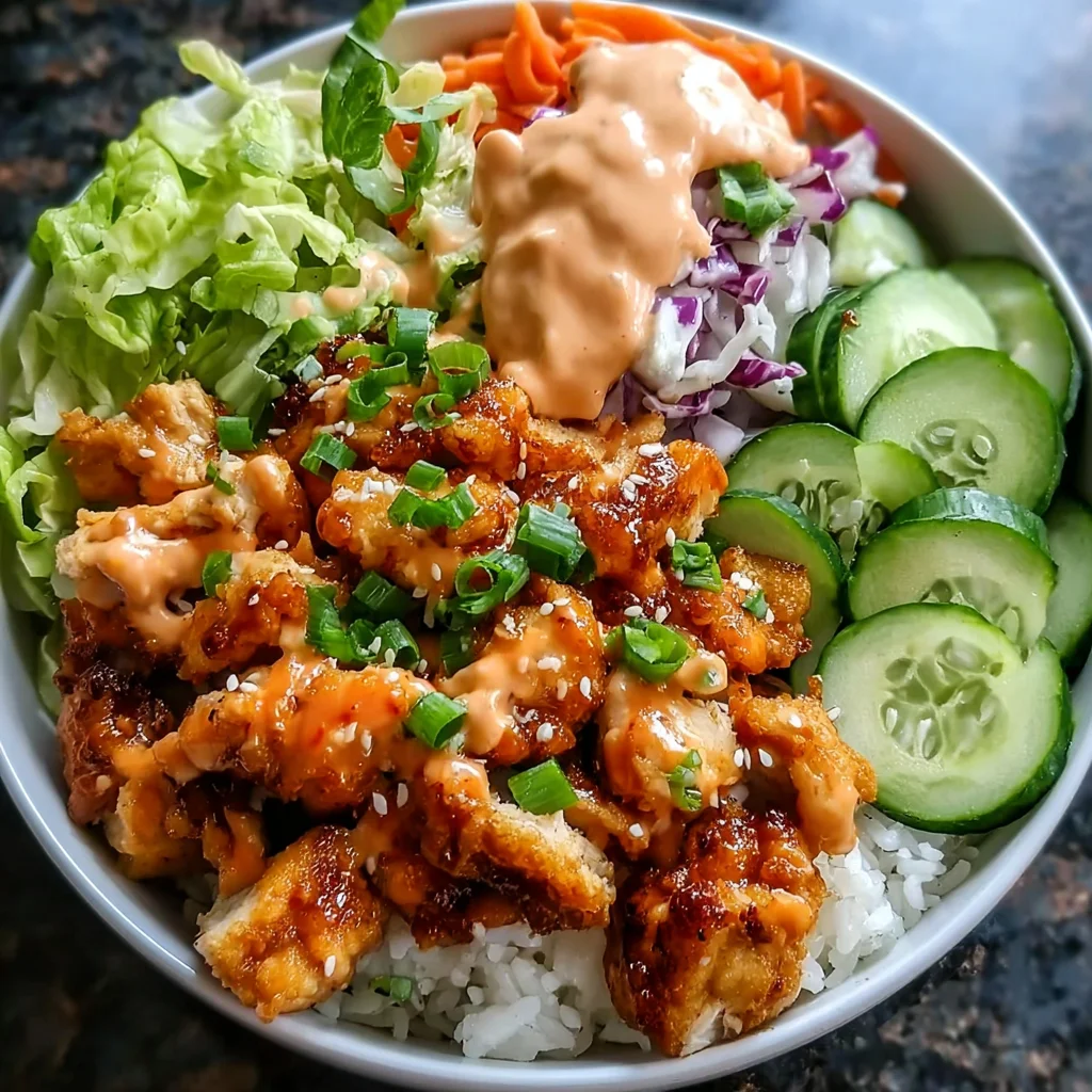 Bang Bang Chicken Bowl: A Flavorful Twist Awaits You!