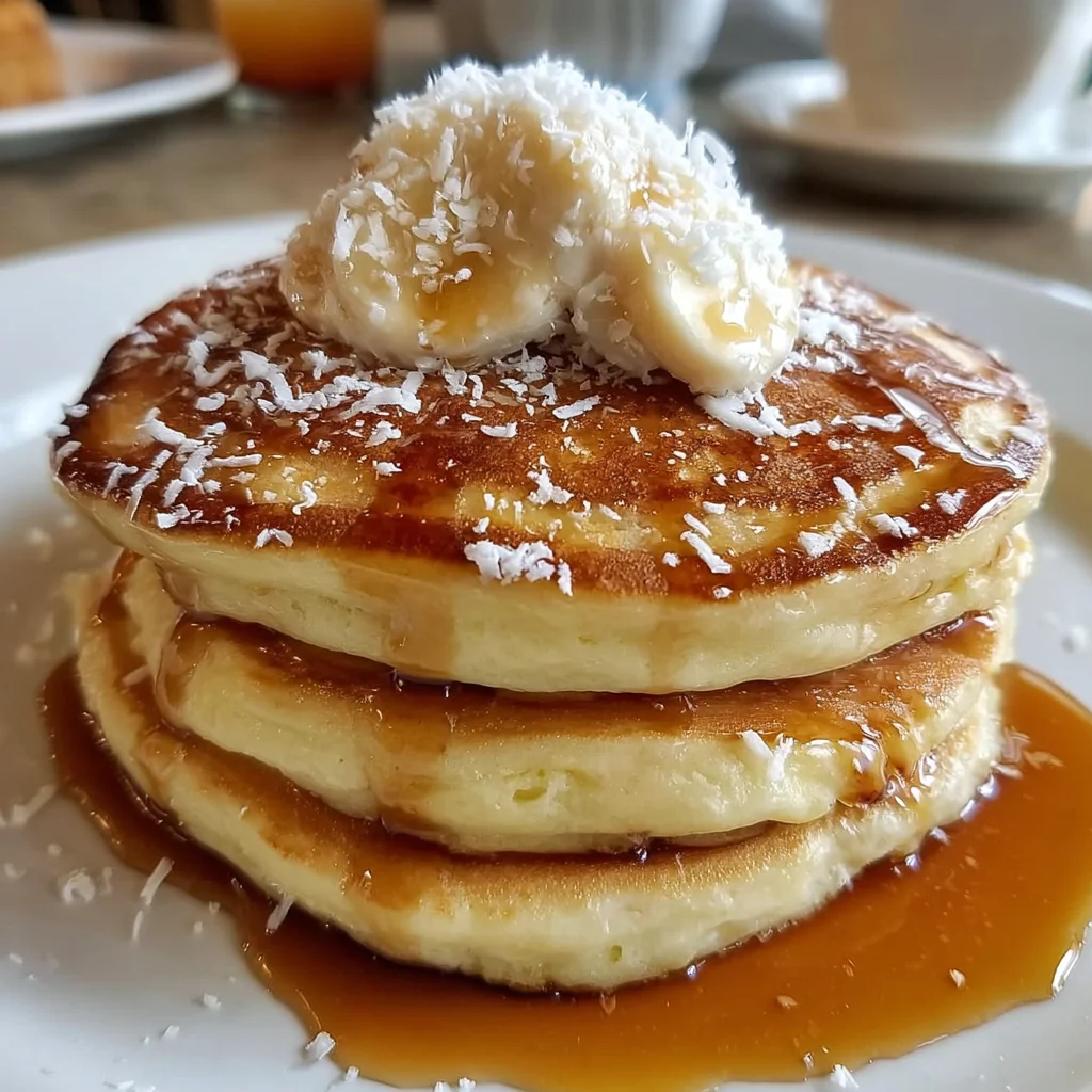 Sweet Coconut Cream Pancakes: A Delightful Breakfast Treat!