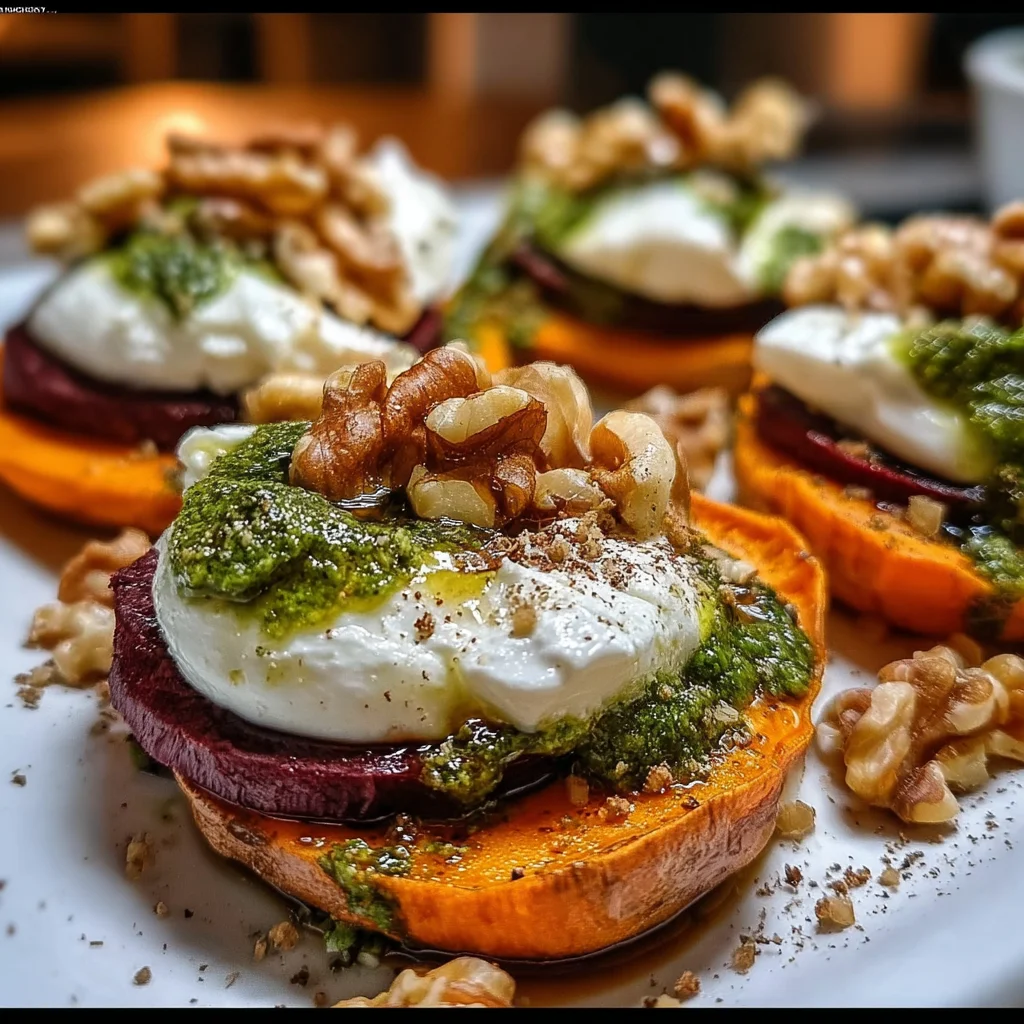Stuffed Sweet Potatoes with Burrata: A Flavor Delight!