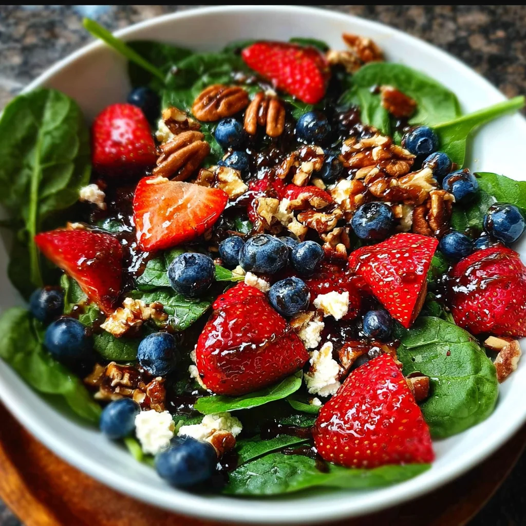 Strawberry Spinach Salad Recipe That Will Delight You!