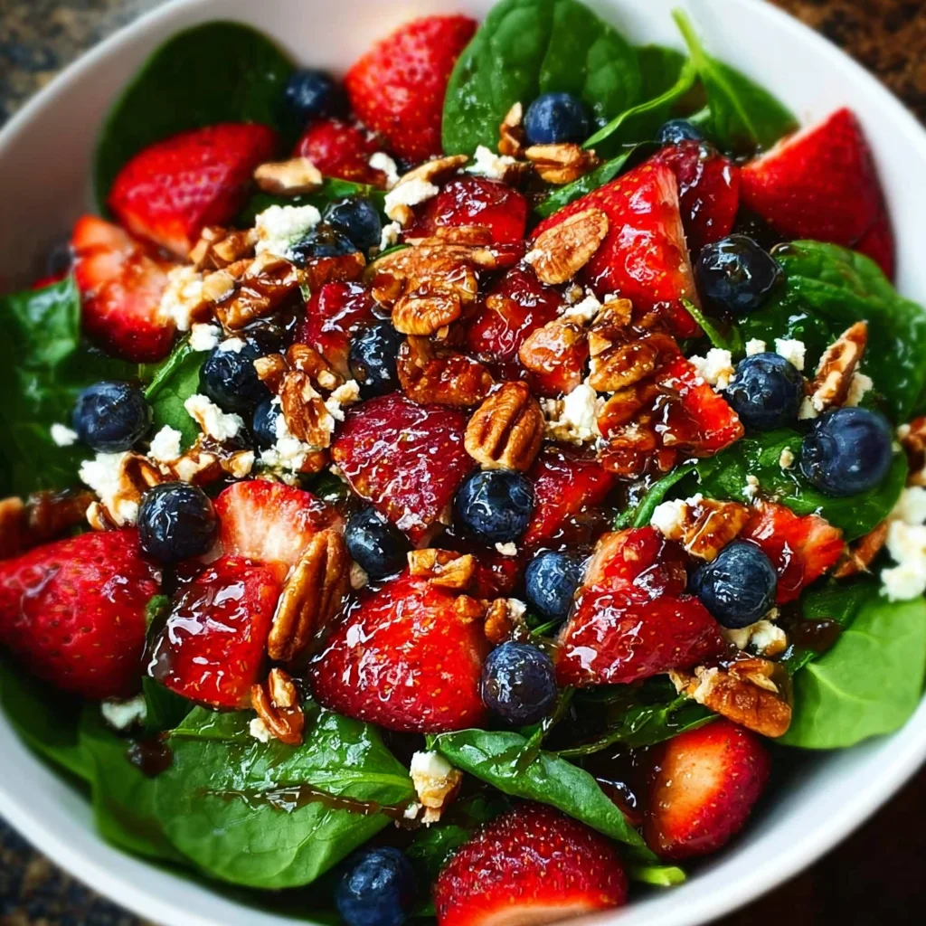 Strawberry Spinach Salad Recipe That Will Delight You!