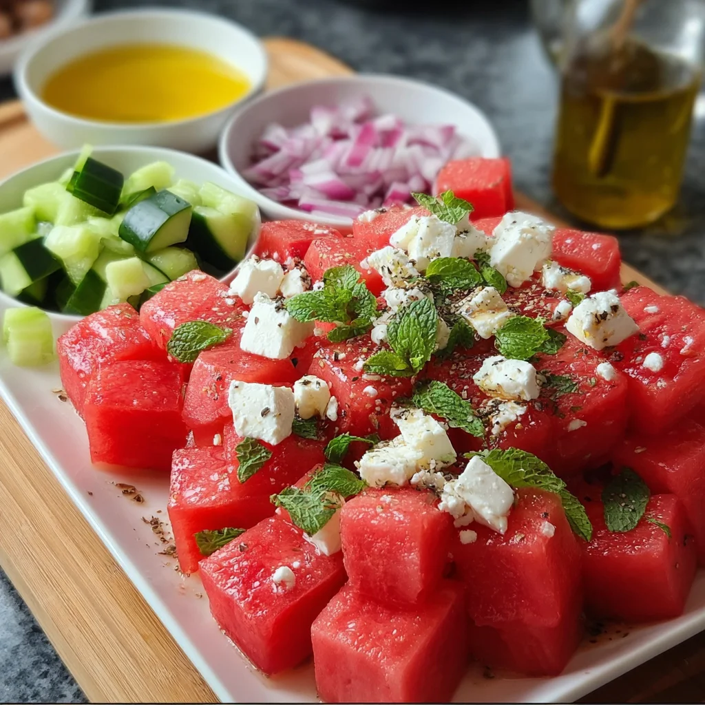 Watermelon Feta Salad: Refresh Your Summer Menu Today!