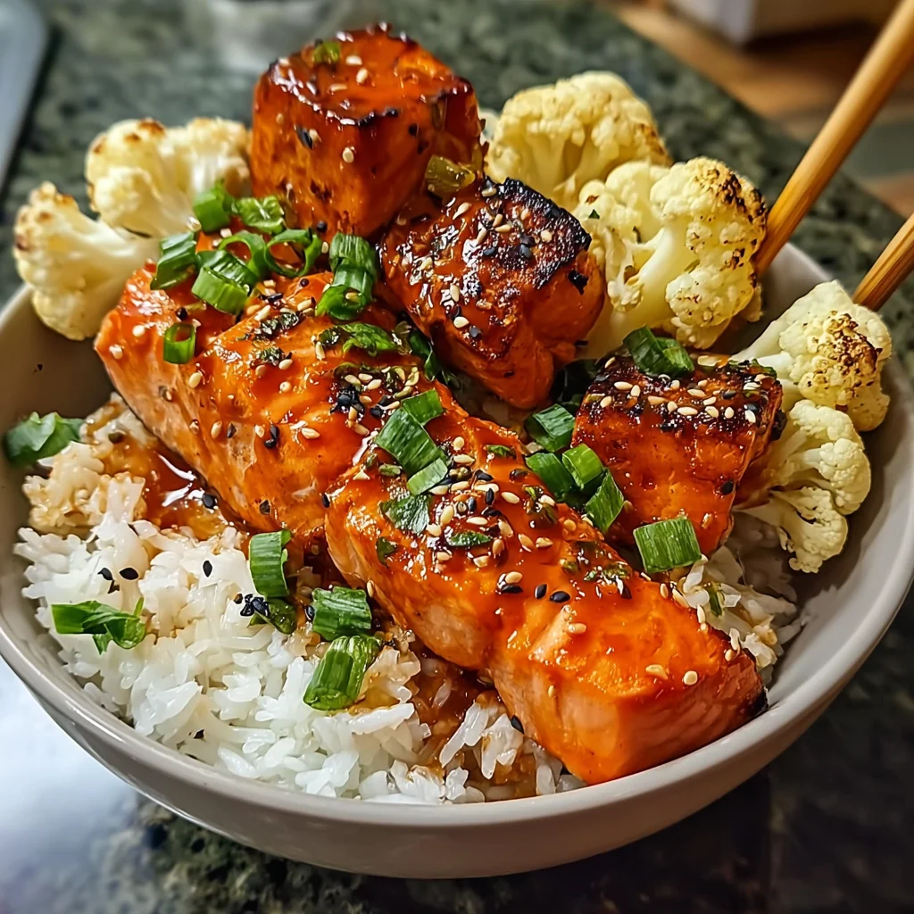 Sriracha Honey Salmon Bowls: A Delicious Flavor Adventure!