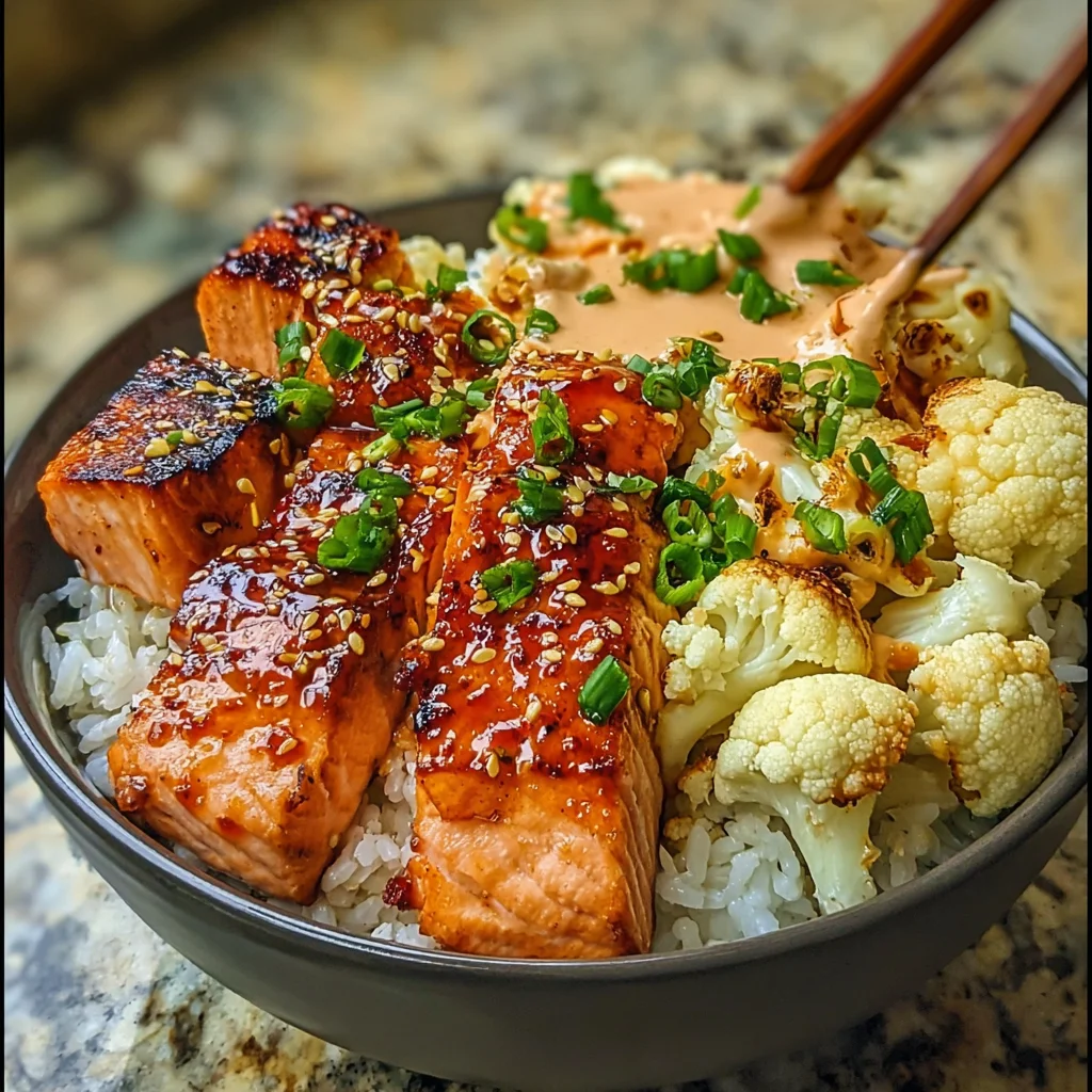 Sriracha Honey Salmon Bowls: A Delicious Flavor Adventure!