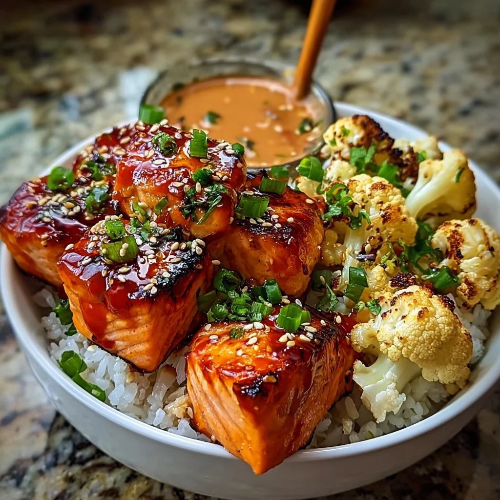 Sriracha Honey Salmon Bowls: A Delicious Flavor Adventure!