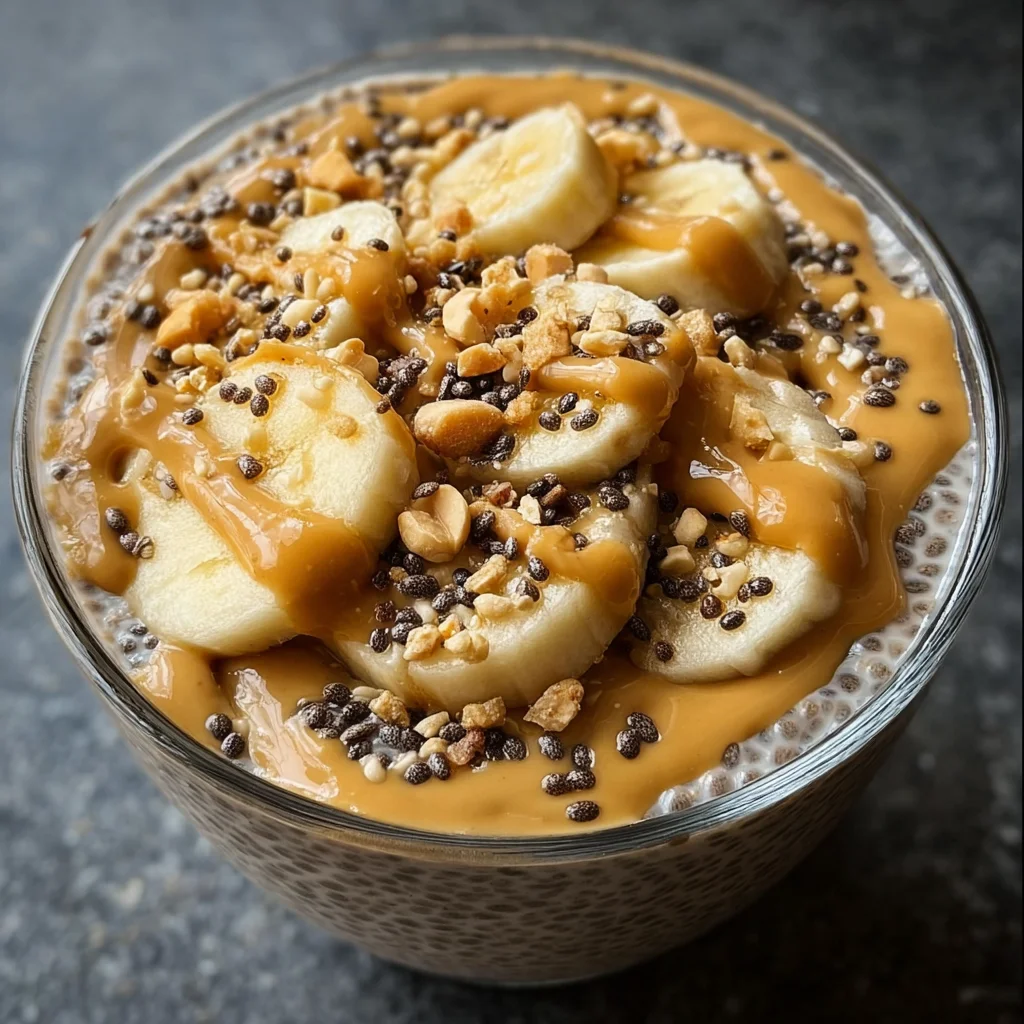 Peanut Butter Banana Chia Pudding: A Creamy Delight!