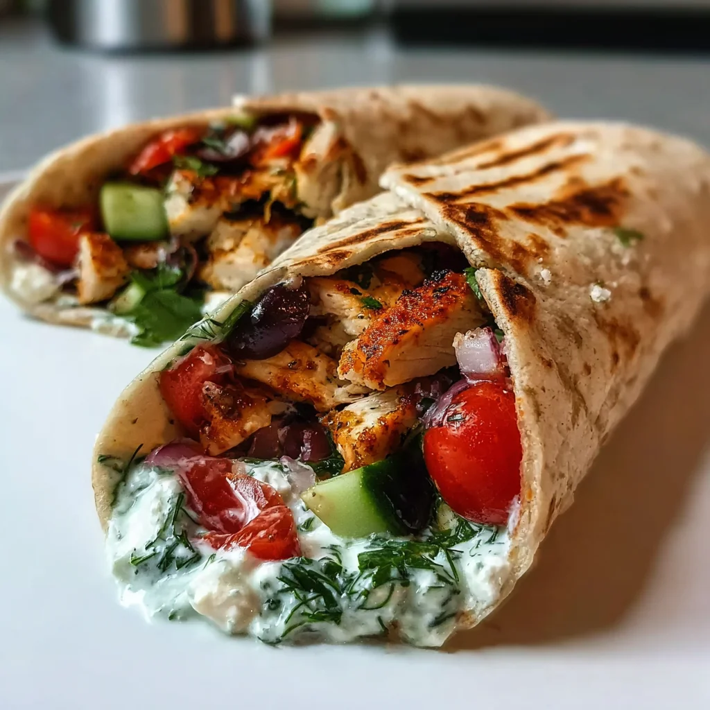 Mediterranean Chicken Wraps: Discover Your New Favorite Meal!