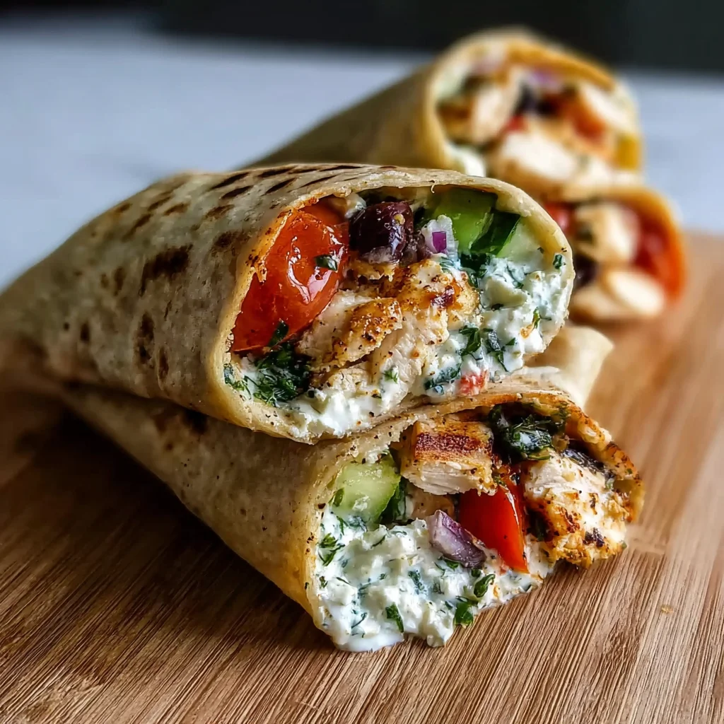 Mediterranean Chicken Wraps: Discover Your New Favorite Meal!