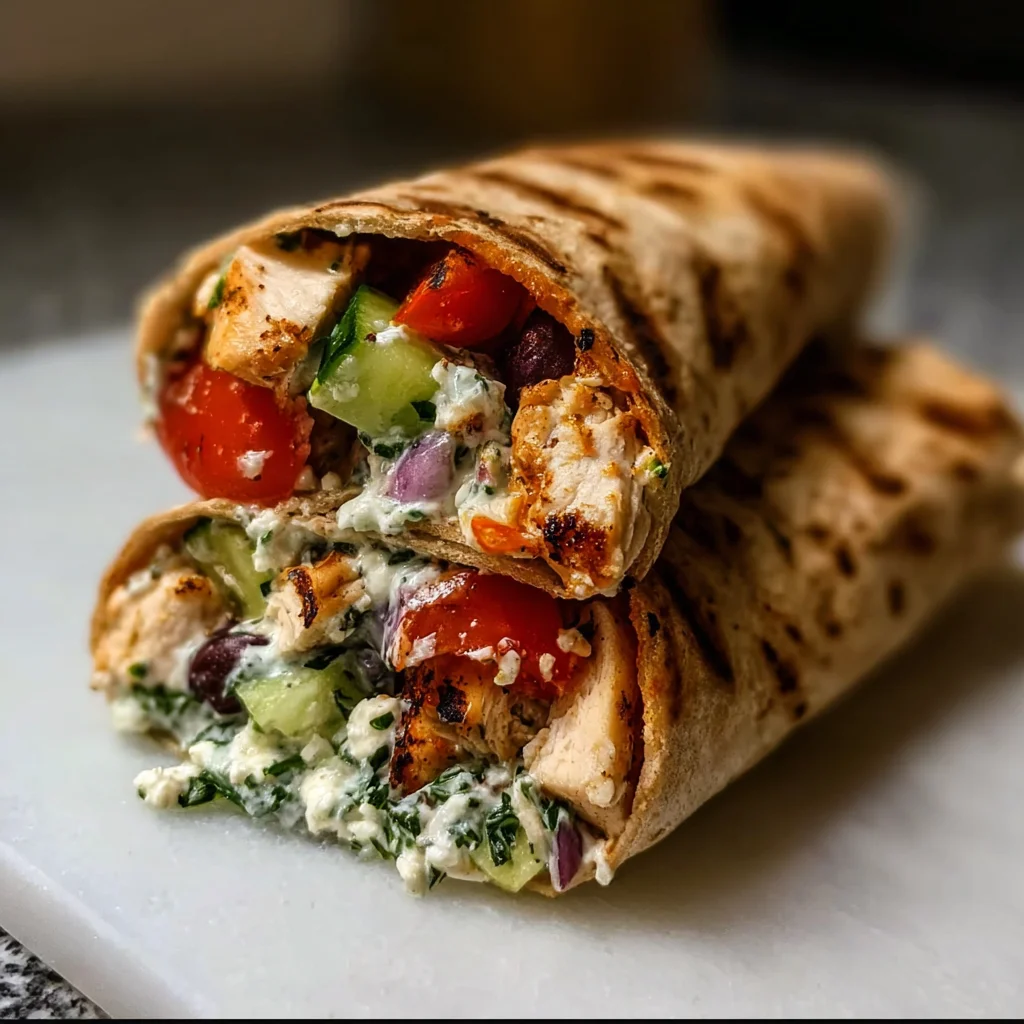 Mediterranean Chicken Wraps: Discover Your New Favorite Meal!