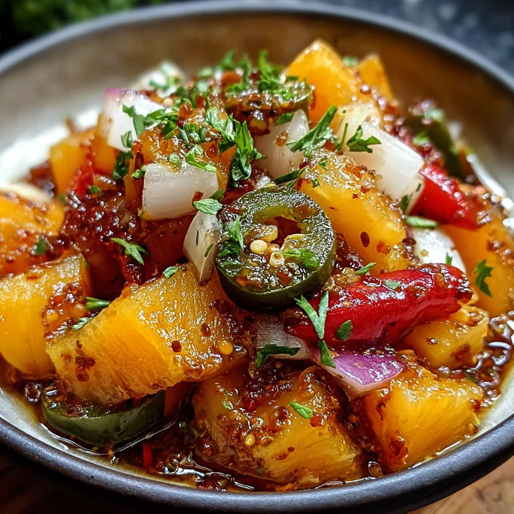 Spicy Pineapple Jalapeño Chutney: A Tangy Delight Awaits!