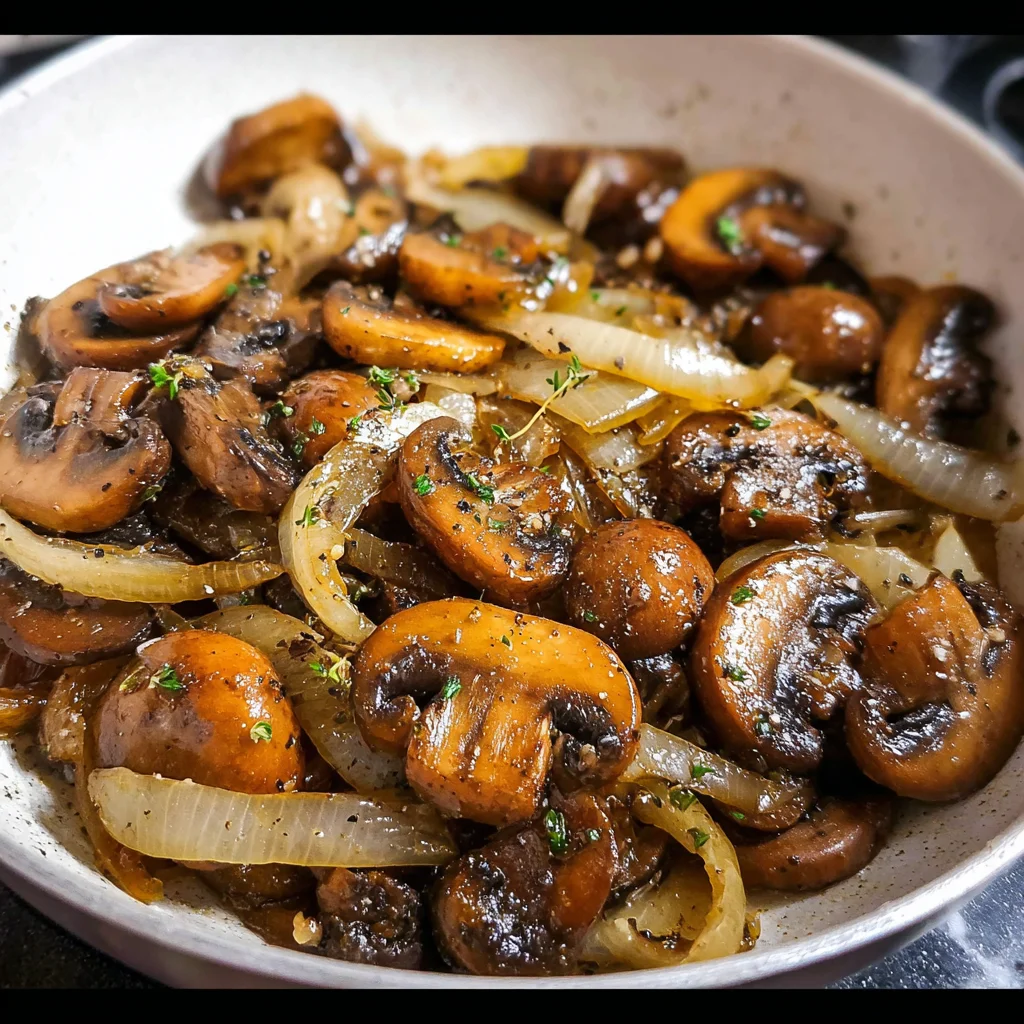 Sautéed Mushrooms and Onions: Discover This Easy Recipe!