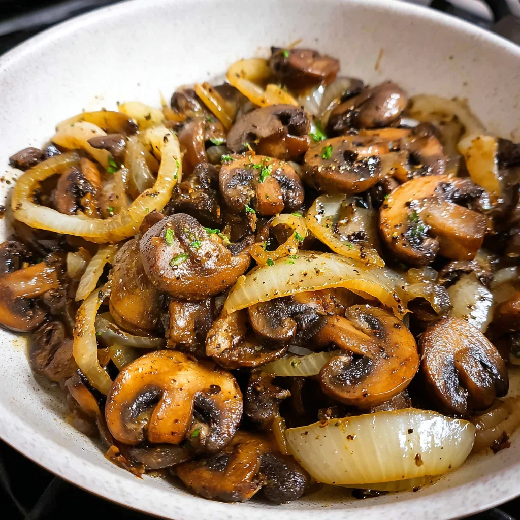 Sautéed Mushrooms and Onions: Discover This Easy Recipe!