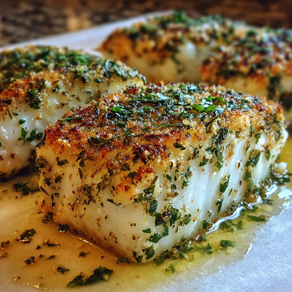 Herb Crusted Halibut: A Flavorful, Quick Delight!