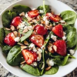 Strawberry spinach salad: A fresh, delicious delight!