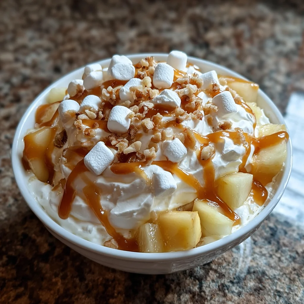 Caramel Apple Fluff: A Deliciously Easy Dessert Treat!