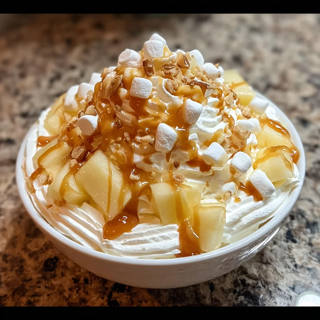 Caramel Apple Fluff: A Deliciously Easy Dessert Treat!