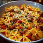 Italian Sausage With Bow Tie Pasta: A Creamy Delight!