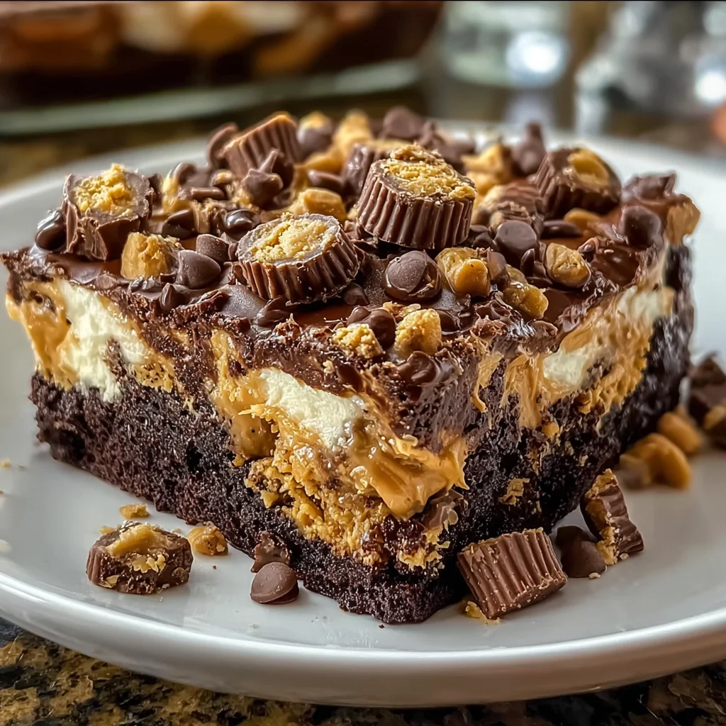 Reese’s Peanut Butter Earthquake Cake that Will Delight You!