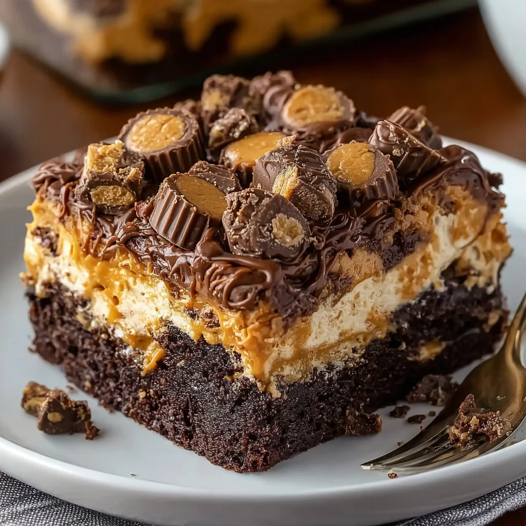 Reese’s Peanut Butter Earthquake Cake that Will Delight You!