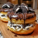 Oreo Cheesecake Stuffed Donut Burger: A Sweet Surprise!