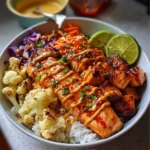 Spicy Sriracha Honey Salmon Bowl Recipe that Delights!