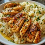 Chicken Scampi with Garlic Parmesan Rice Will Delight You!