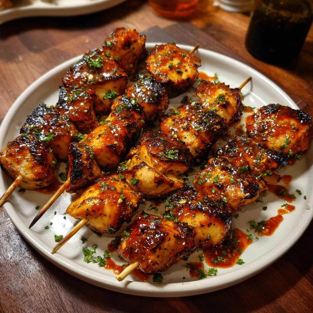 Firecracker Chicken Skewers: A Must-Try Recipe Today!
