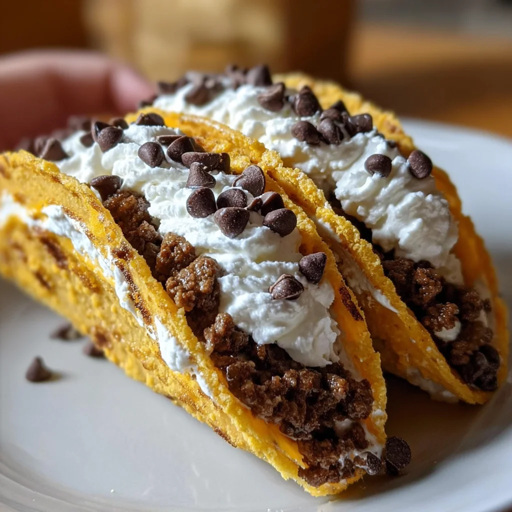 25 Minute Cheesecake Cookie Dough Tacos You’ll Love!