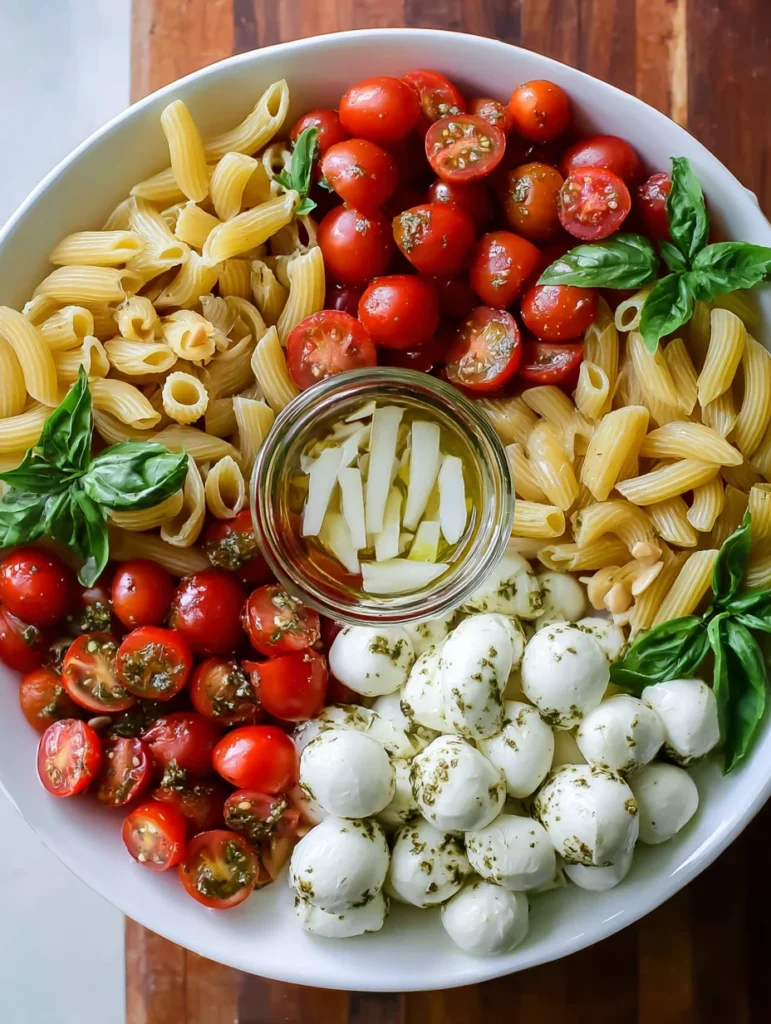 Pesto Caprese Pasta Salad: A Fresh Twist on Summer!