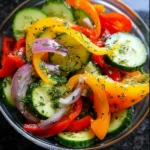 Cucumber Sweet Pepper Salad: Refresh Your Meals Today!