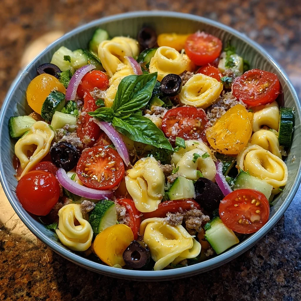 Tortellini Pasta Salad: A Refreshing Summer Delight!